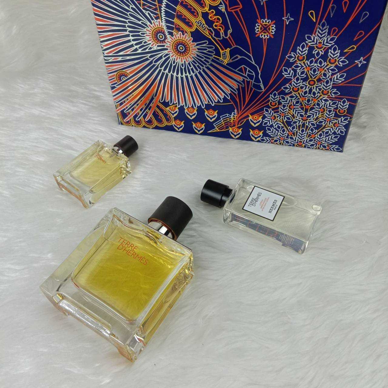 Terre d'hermes set 75ml+12ml,5ml