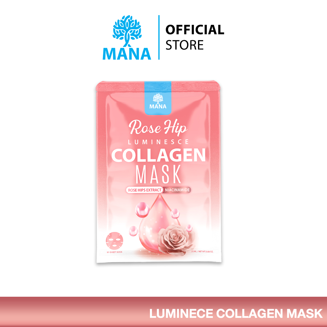 Rose Hip Luminesce Collagen Mask มาส์คคอลลาเจนรกกุหลาบ