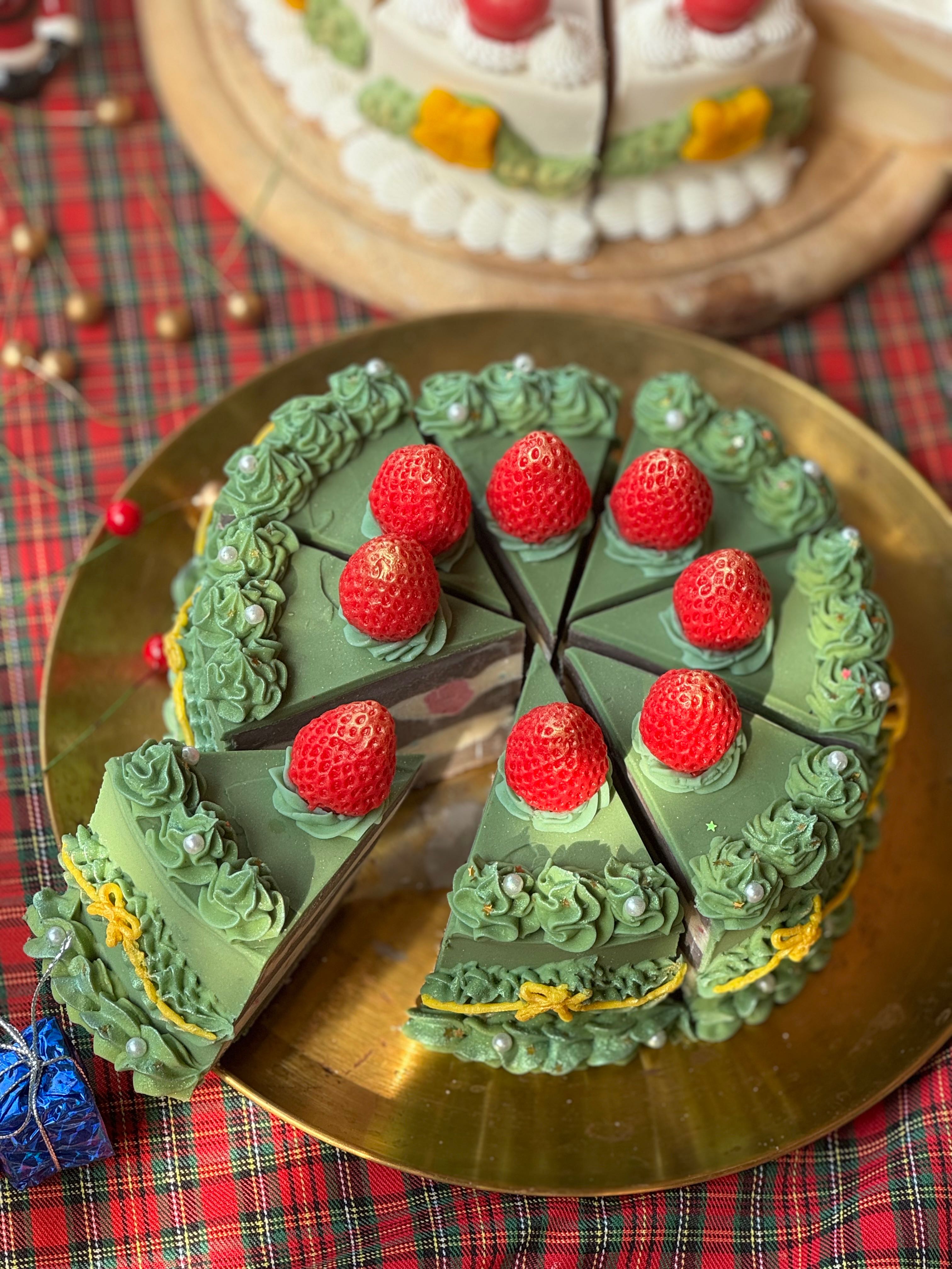 🎄 Green X‘mas Cake Soap | กลิ่น Green Tomato 🍃🌳