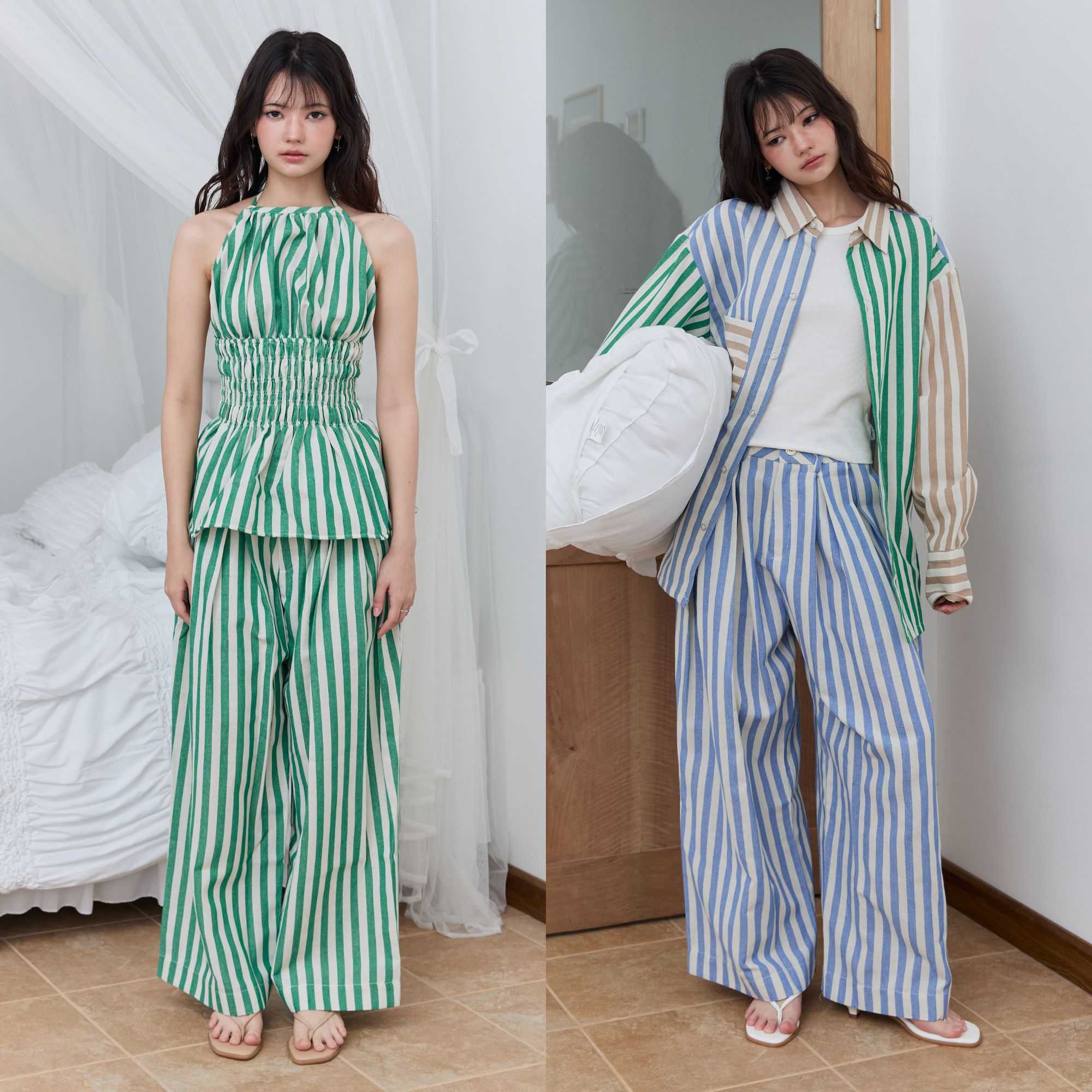 Elle Stripe Pants