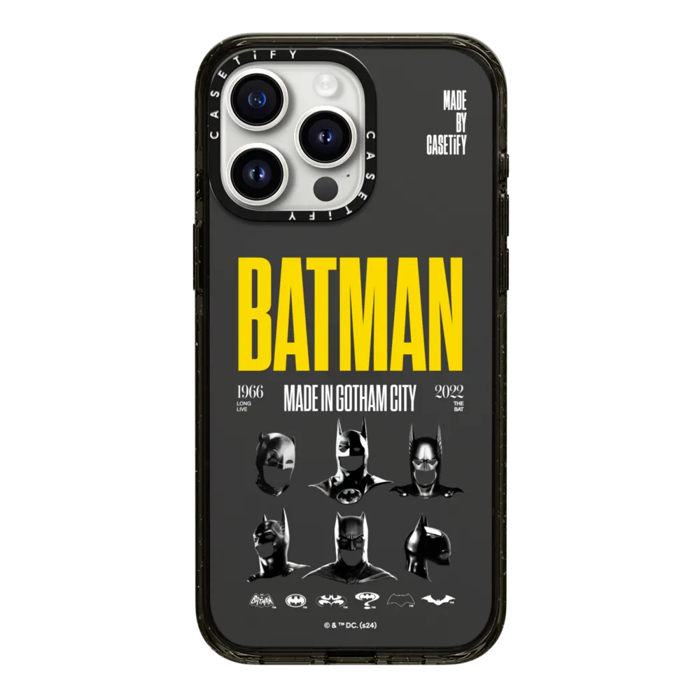 [พร้อมส่ง] CASETiFY | Batman™ Made in Gotham City™ Case