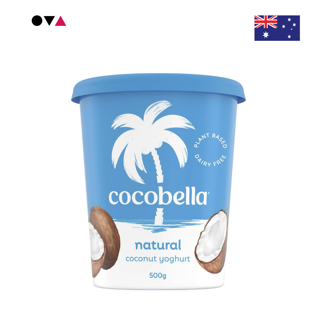 Cocobella coconut yoghurt Natural 500g โยเกิร์ตน้ำนมมะพร้าวแท้ 100% อร่อยและดีต่อสุขภาพ