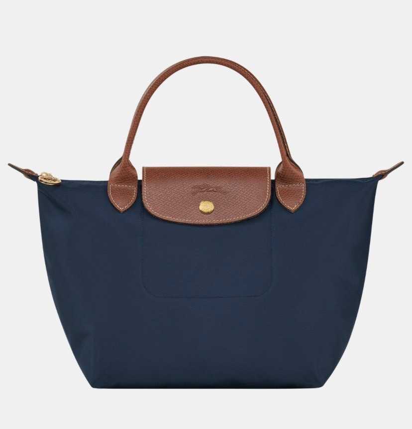พร้อมส่ง - Longchamp Le pliage รุ่น Original ไซส์ S หูสั้น สีน้ำเงินเข้ม
