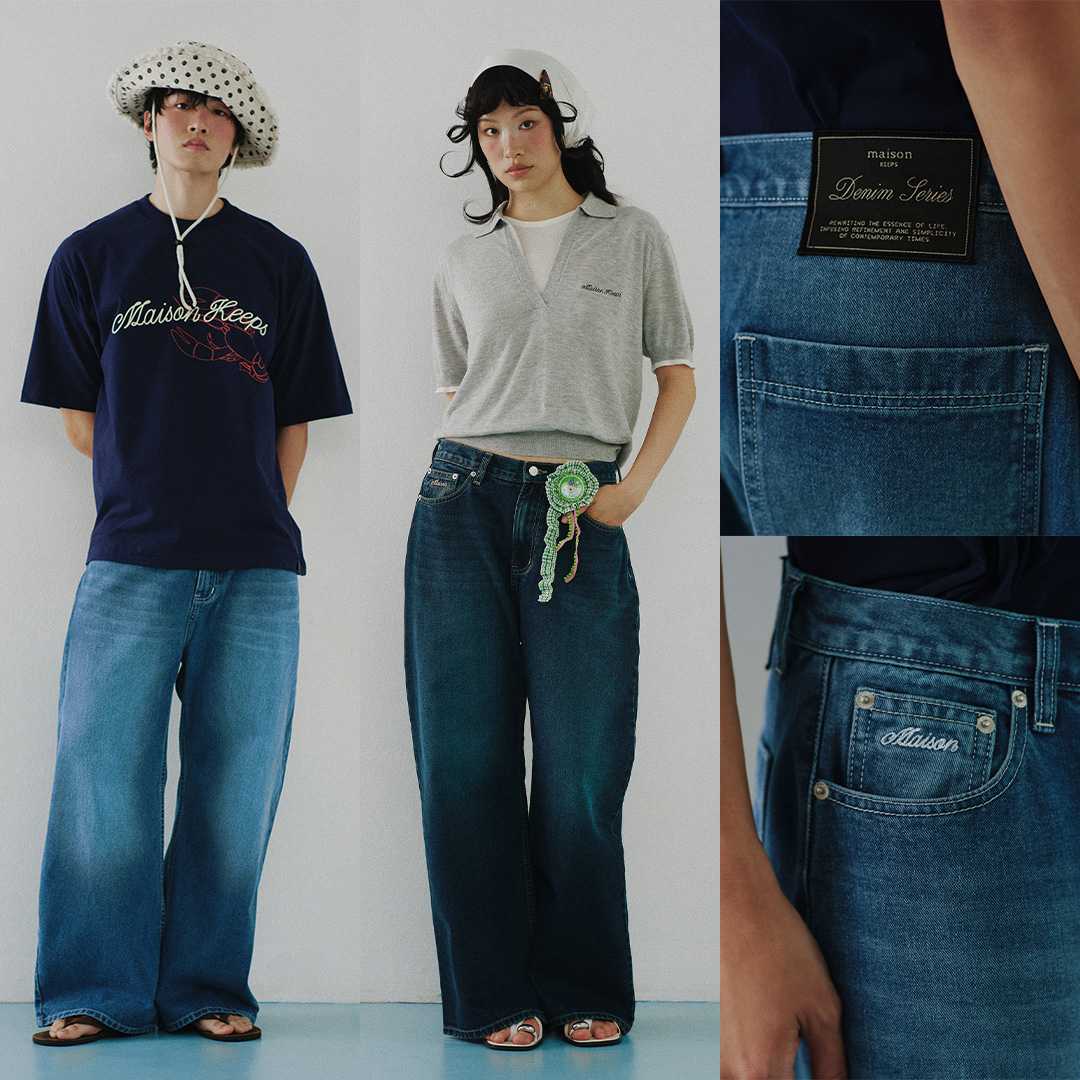 maison KEEPS | Jupiter Barrel Jeans | กางเกงยีนส์ทรงขากระบอก