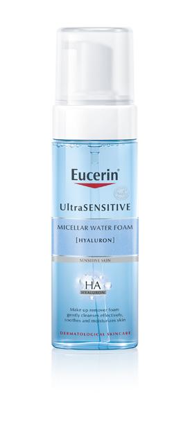 Eucerin UltraSENSITIVE [HYALURON] Micellar Water Foam 150ml