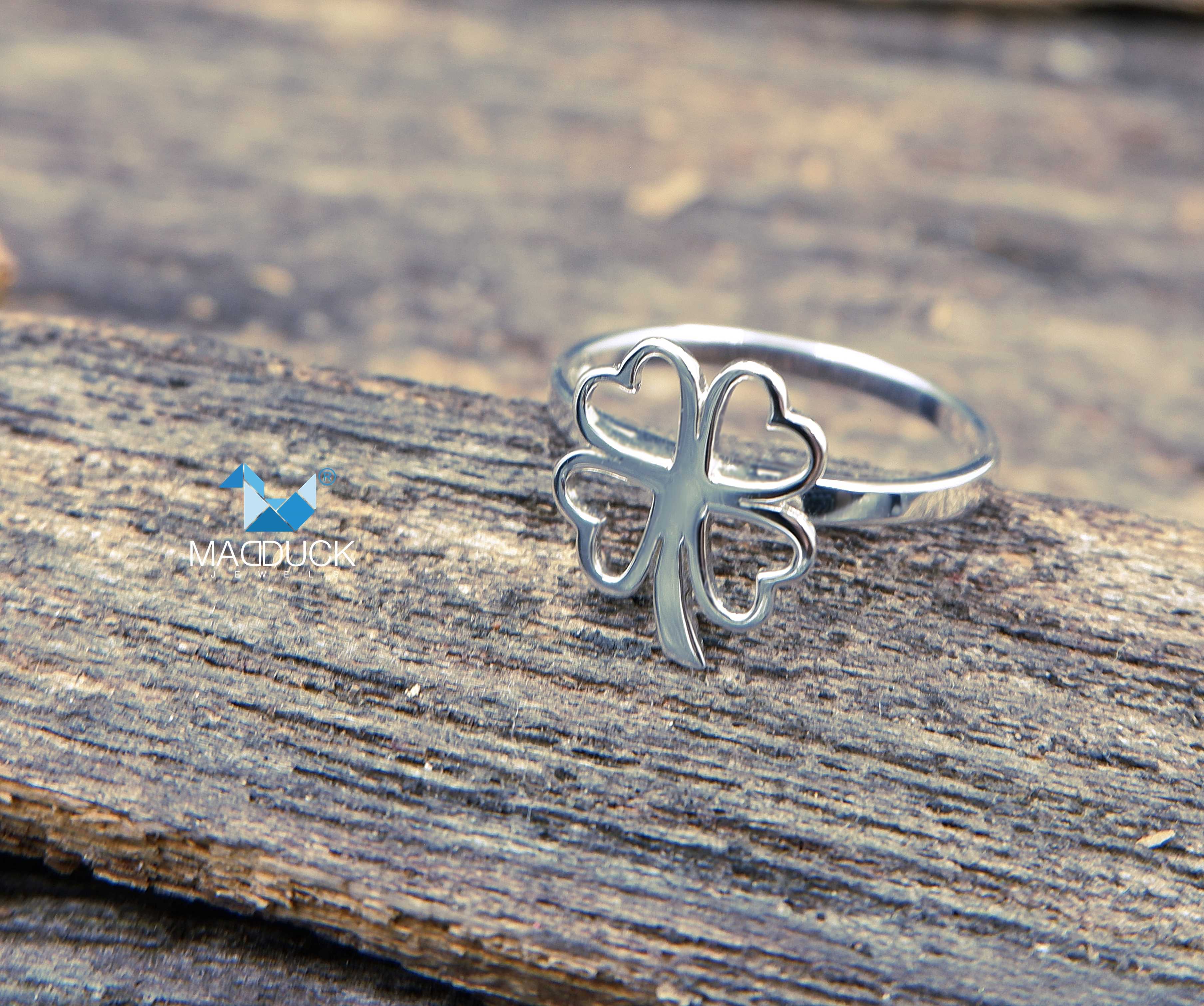 Madduckjewels RG1547  แหวนเงินแท้ ชุบโรเดียม