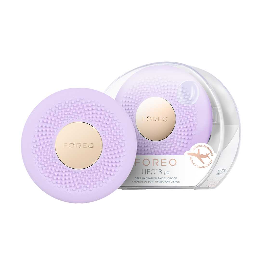 FOREO UFO 3 go Lavender เครื่องมาส์กหน้าอัจฉริยะ UFO 3 GO เครื่องมาส์กหน้าอัจฉริยะ ขนาดพกพาสะดวก