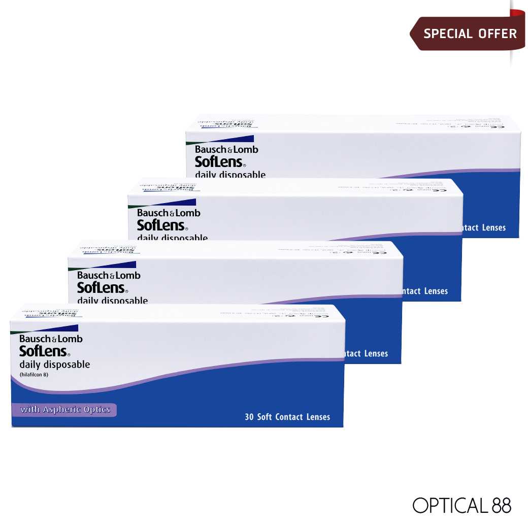 Soflens Daily (30P) X Pack 4