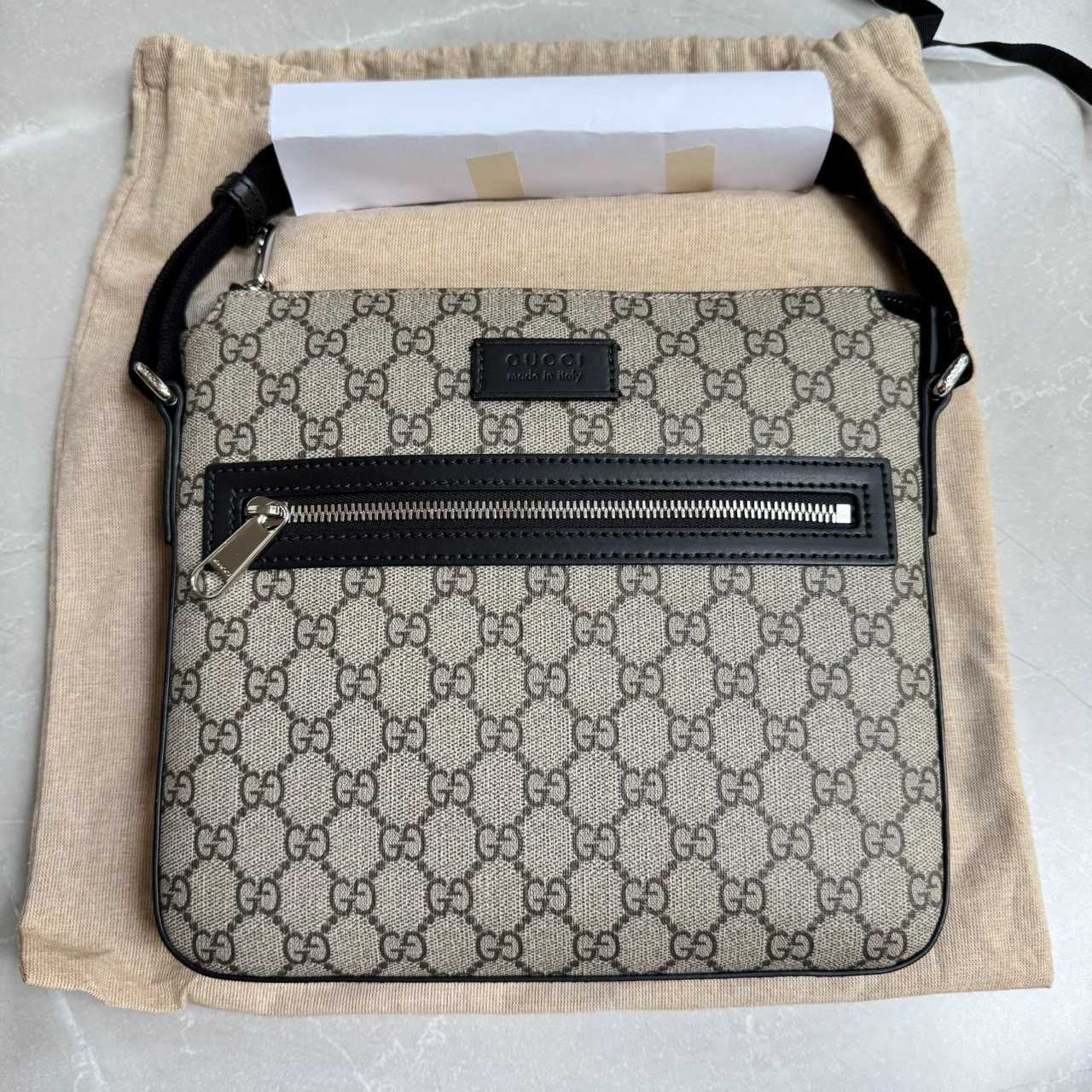 New Gucci Supreme Small Messenger Bag