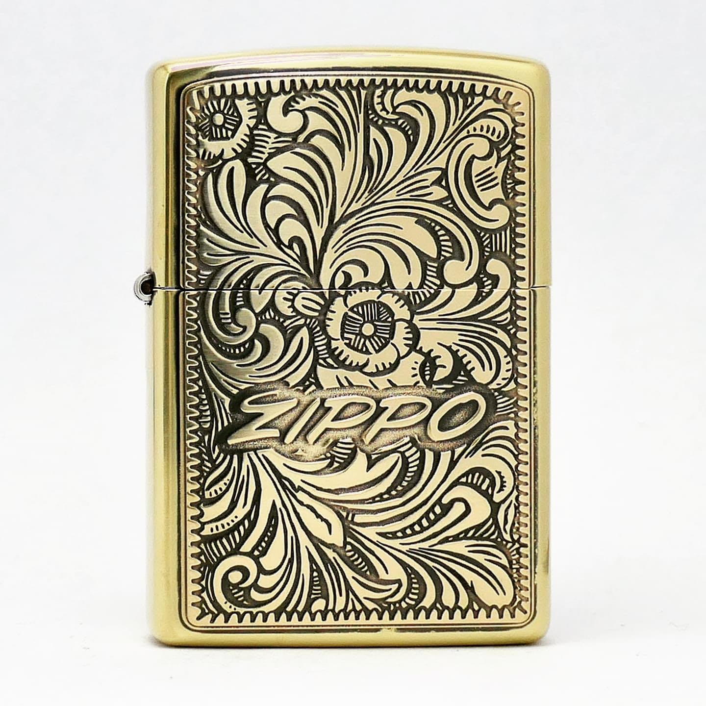 Zippo ไฟแช็กรุ่น ZA-3-91B Arabesque Antique (Brass)
