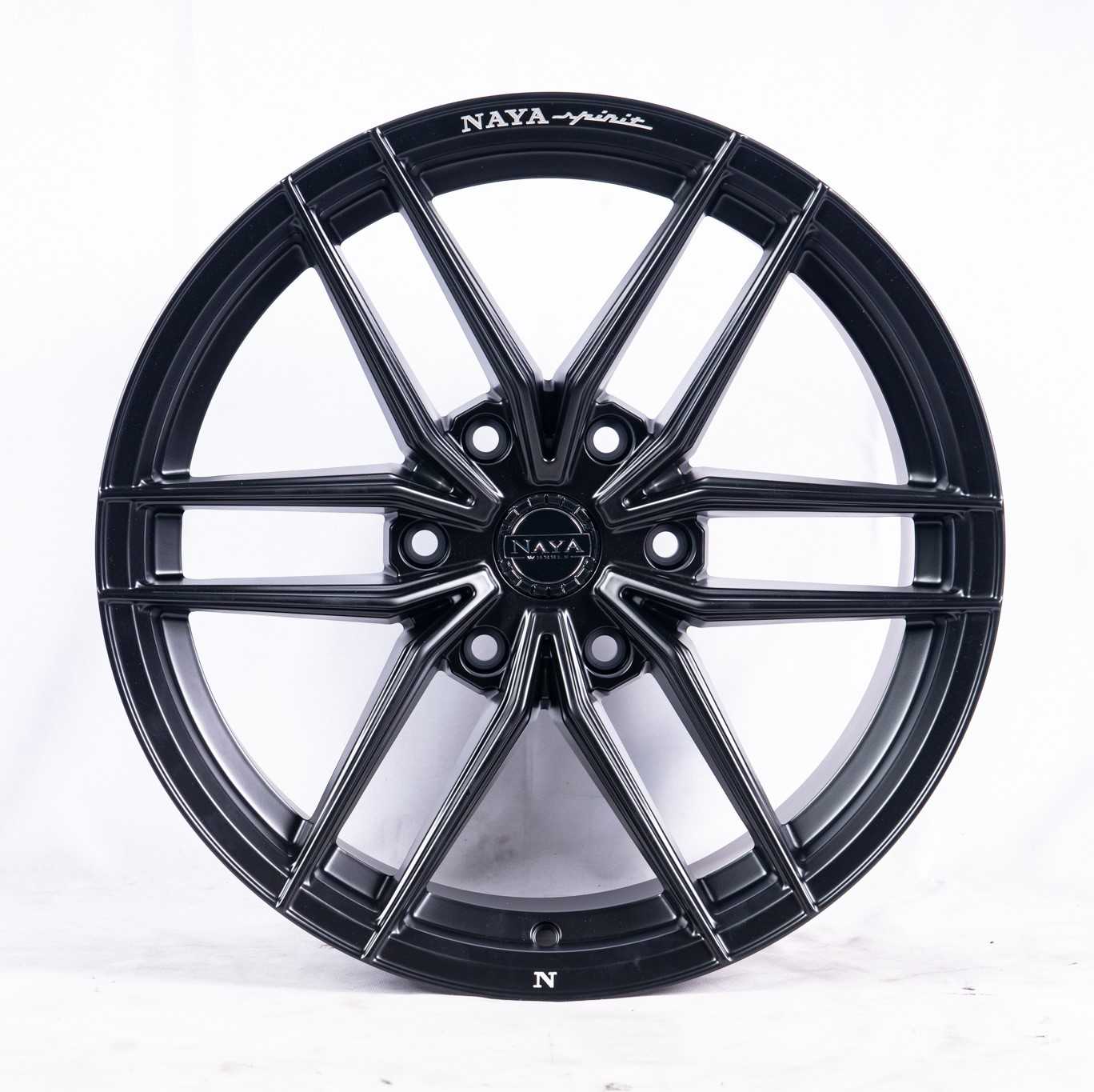 แม็กซ์ NAYA SPORT-2 18X9.0 6X139.7 ET20 CB.106.1 MATTBLACK (สีดำด้านทั้งวง)