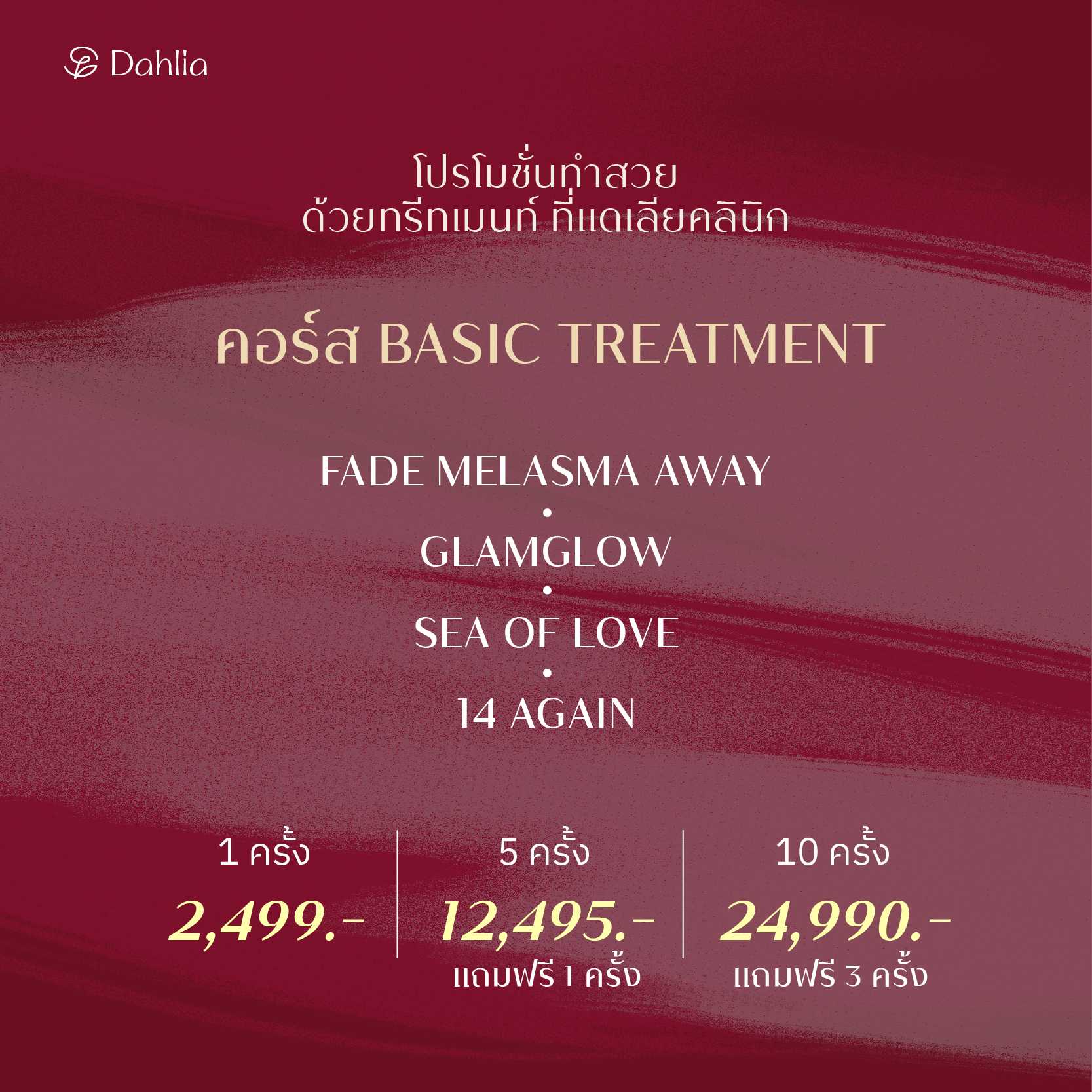 FACIAL TREATMENT BASIC COURSES
