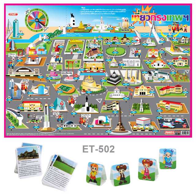 เกมเที่ยวกรุงเทพ Bangkok Travel #ET-502