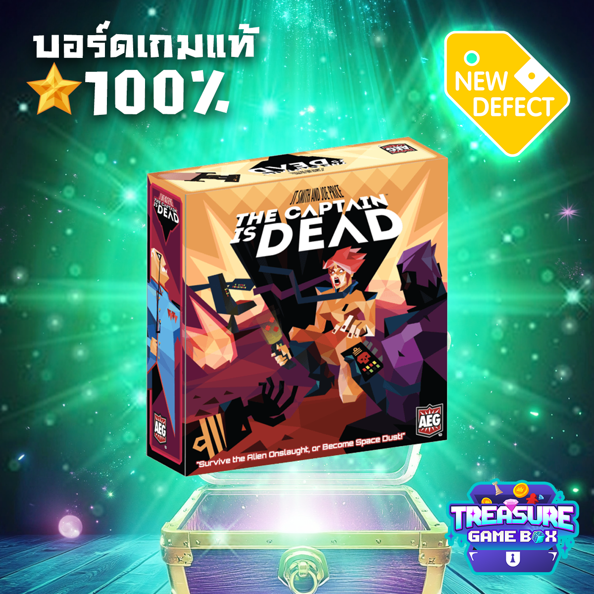 The Captain is Dead (EN) [Board Game แท้]