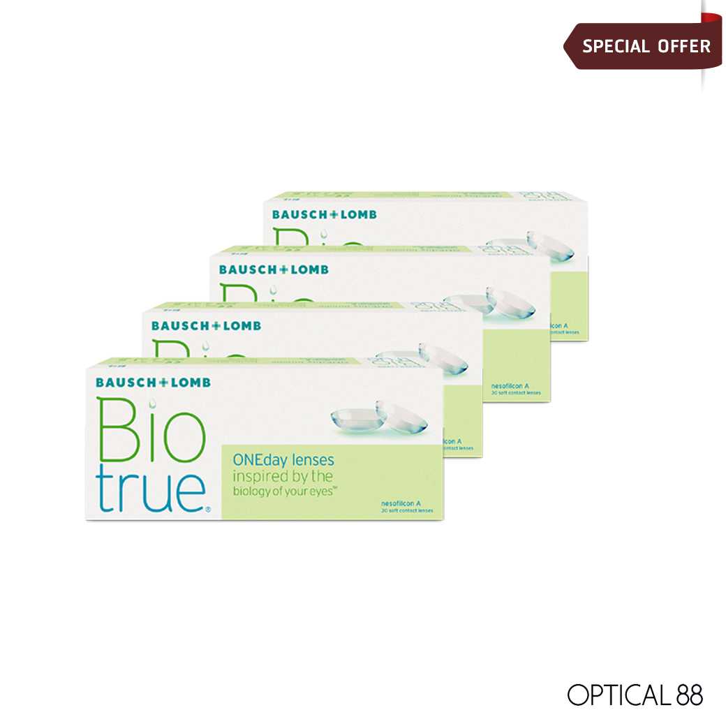 Biotrue 1 Day X Pack 4