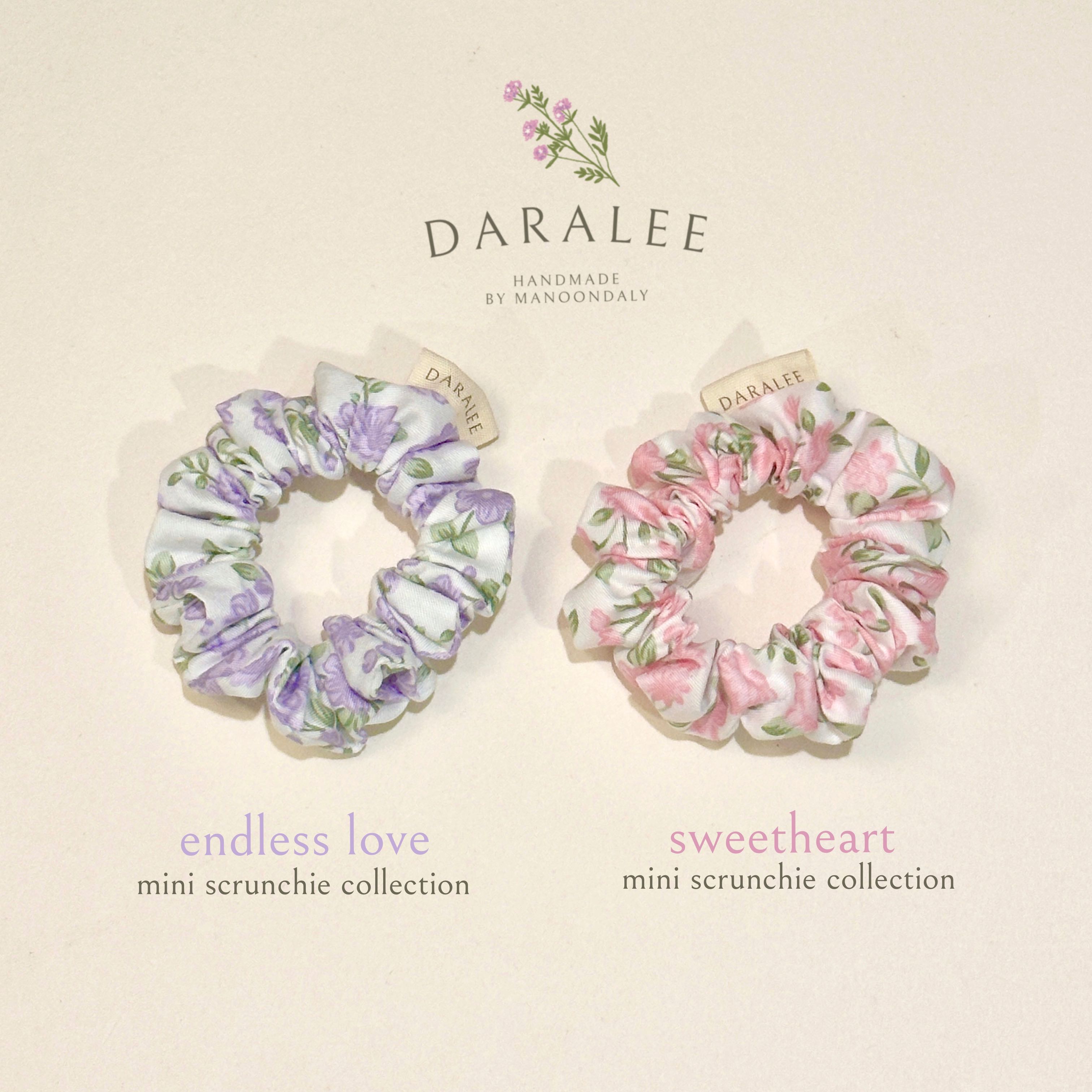 Endless Love & Sweetheart Mini Scrunchies