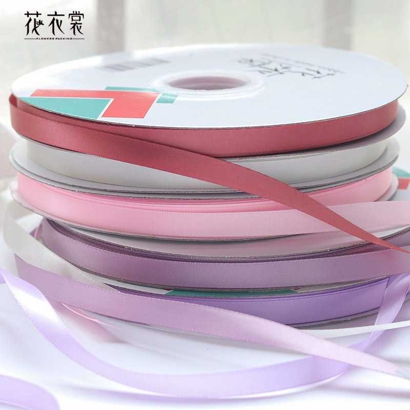 ริบบิ้นเส้นเล็ก (เนื้อเงา)