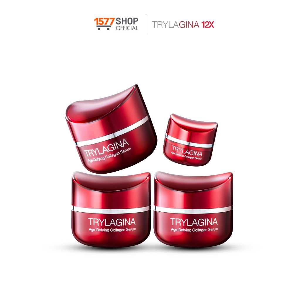 [3ฟรี1] Trylagina 12X (ไตรลาจิน่า 12X) เซรั่มล้วนขายดี