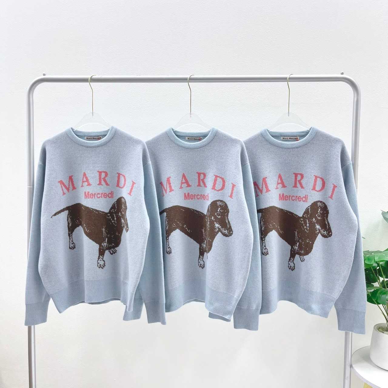 Mardi Ddanji Blended Pullover Cashmere (Sky)
