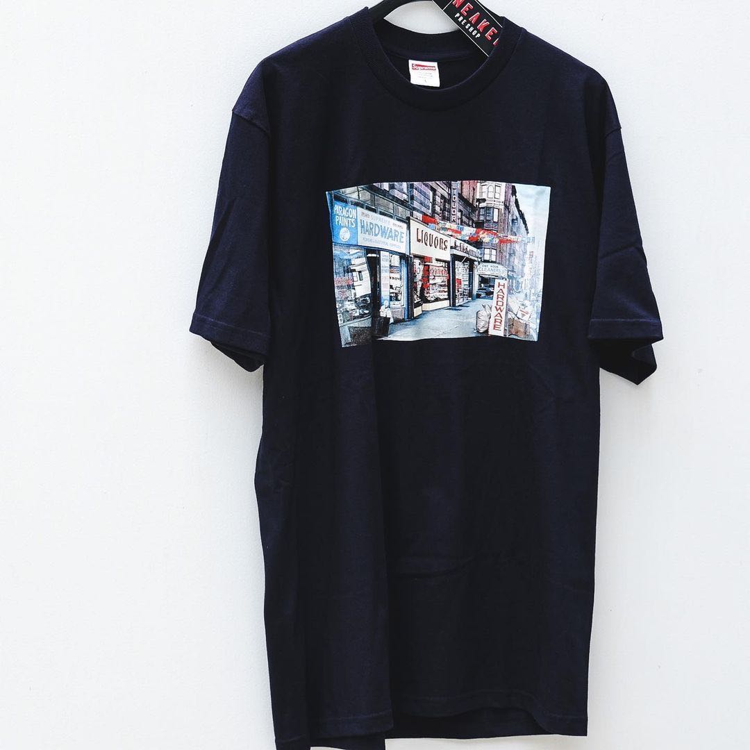 Supreme Hardware Navy Tee