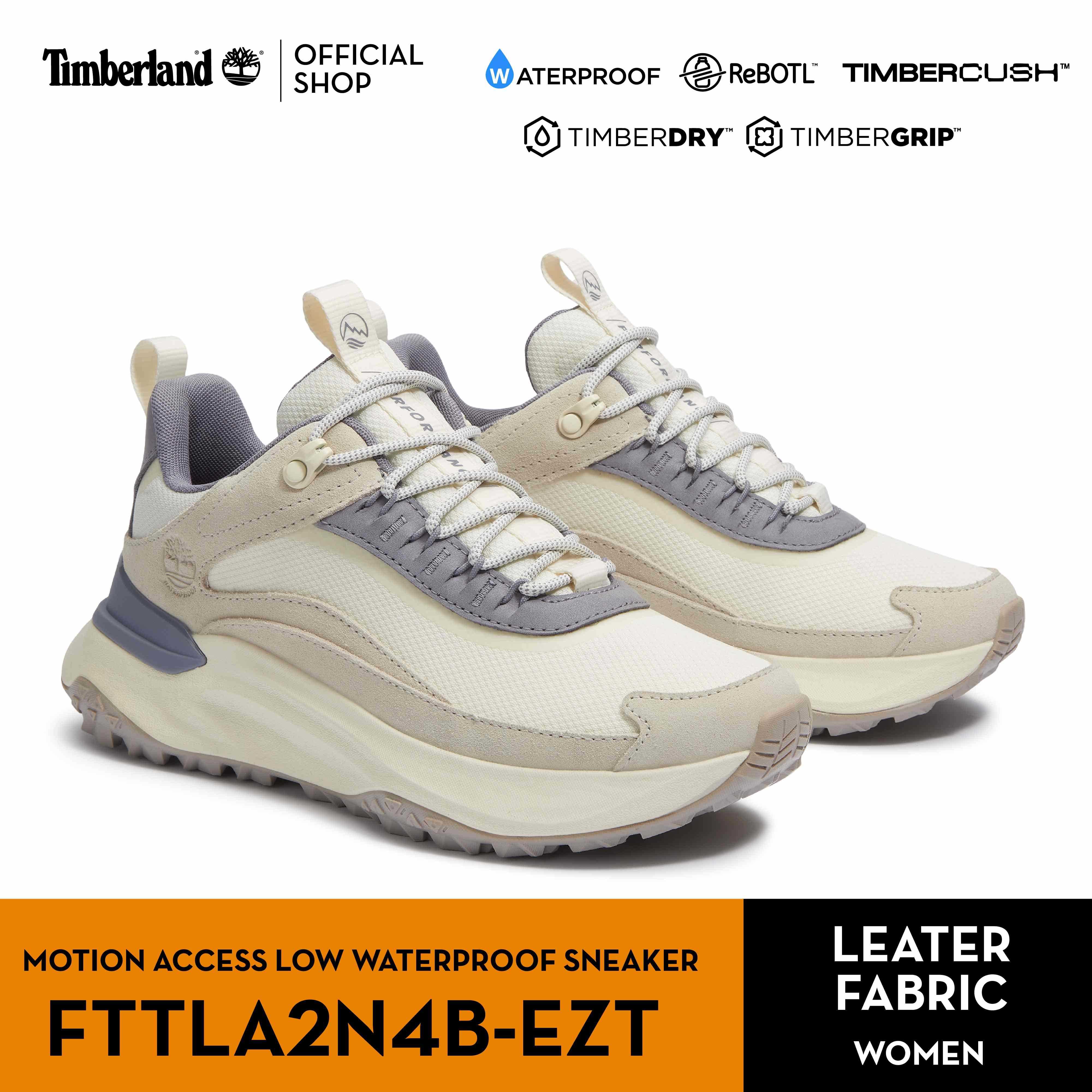 Timberland Women's MOTION ACCESS LOW LACE UP WATERPROOF SNEAKER รองเท้าผู้หญิง (FTTLA2N4B-EZT)
