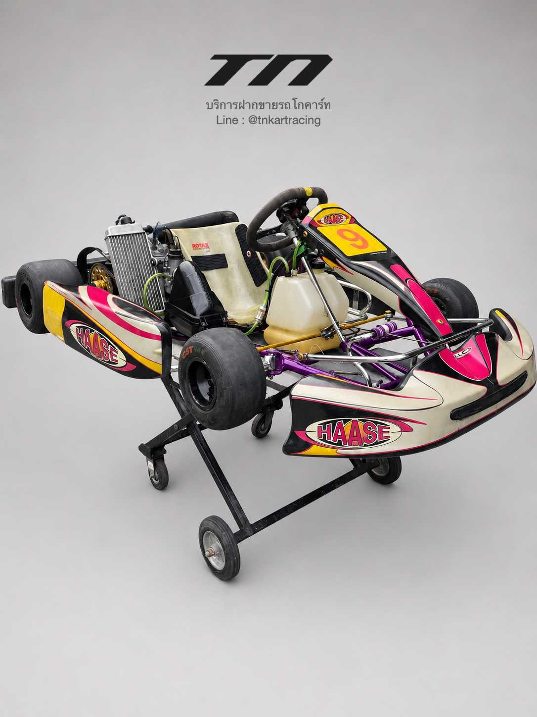 Haas Kart + Rotax Max 125cc