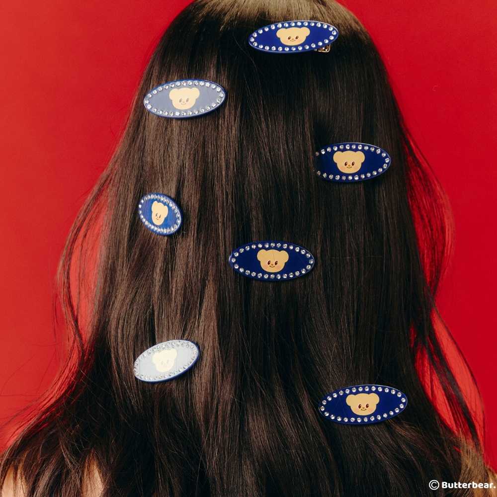 กิ๊บเดนิมไดมอนด์ (Denim Diamond Hair Clip)