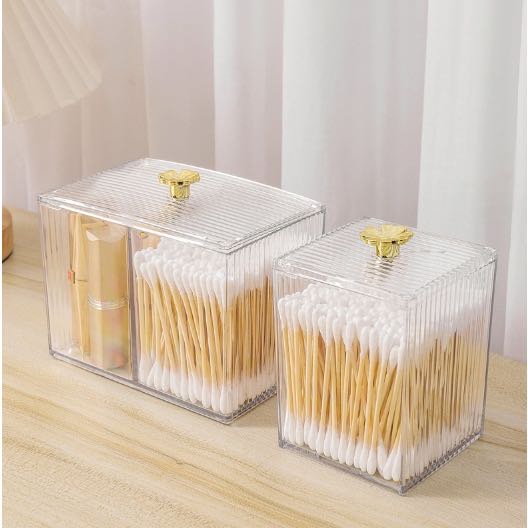 Cottonbud / Cottonpad Box กล่องใส่สำลี คอตตอนบัด