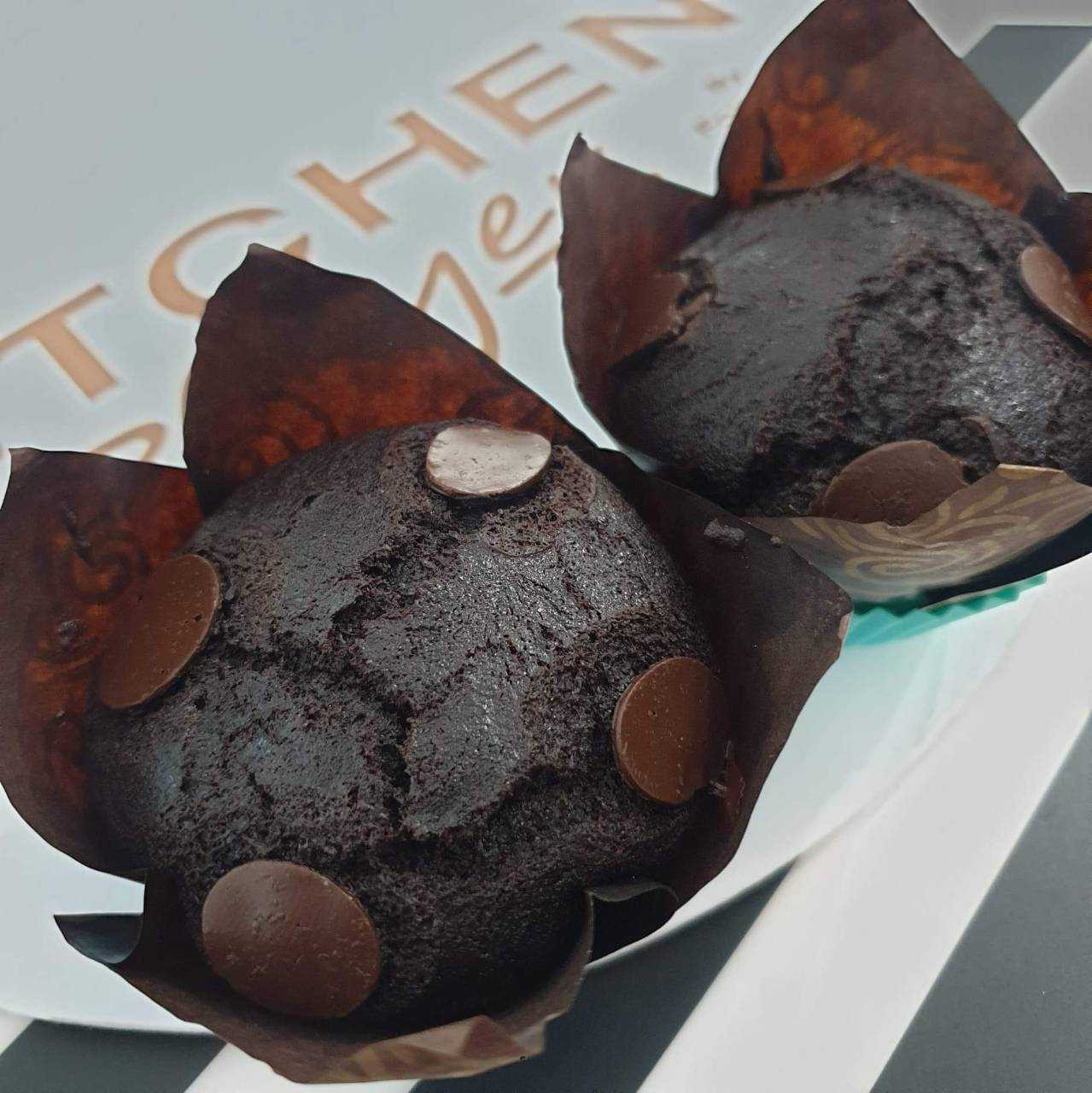 ดับเบิ้ลช็อคมัฟฟิ่น Top8Fre#Gluten free#Vegan