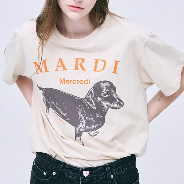 Mardi DDanji Lightbeige T-Shirt