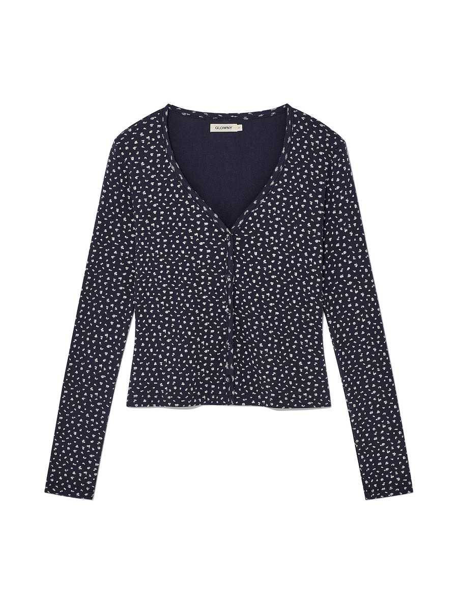 (pre,รวมส่ง) province eyelet cardigan / glowny