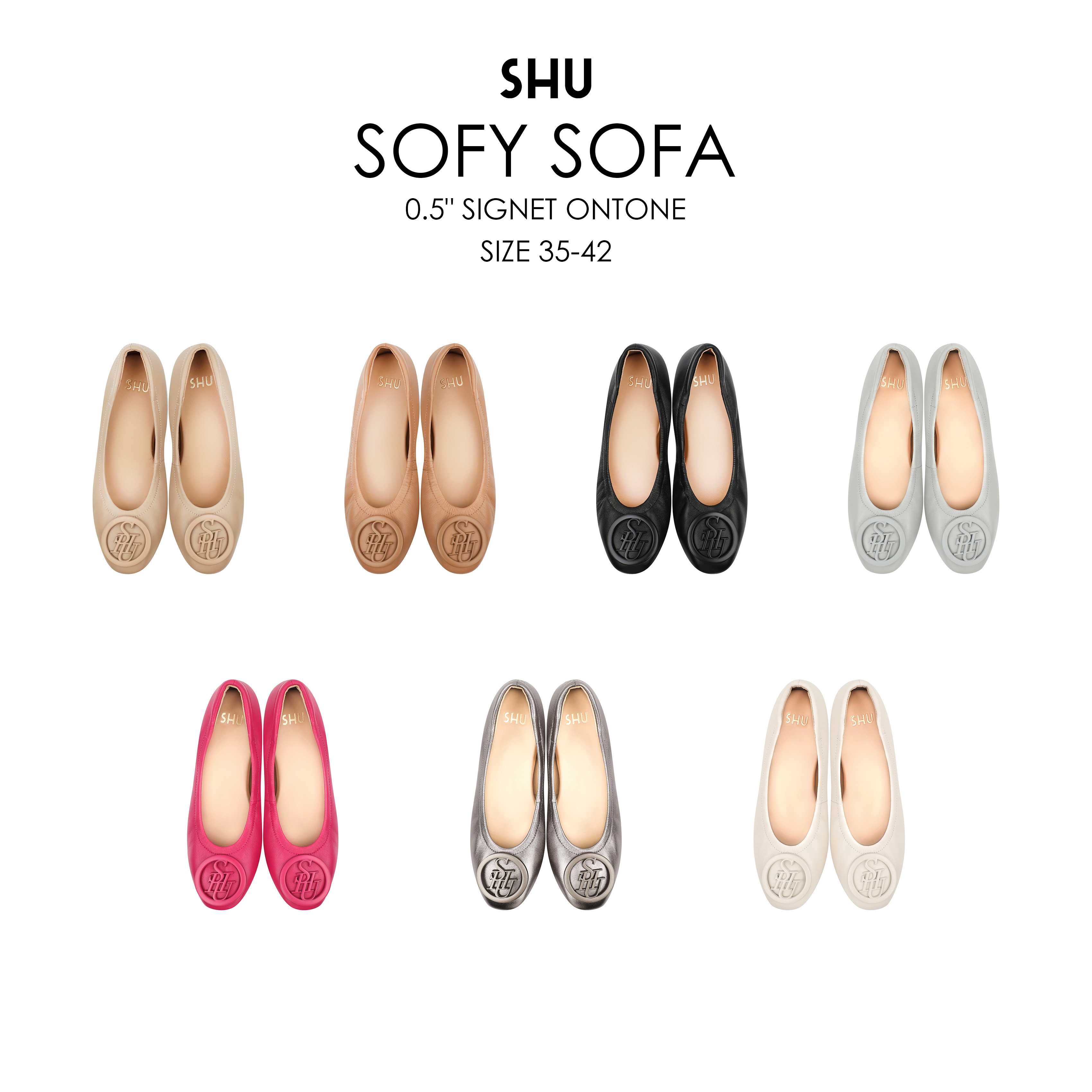 SHU SOFY SOFA 0.5 SIGNET ONTONE- SWSO0229