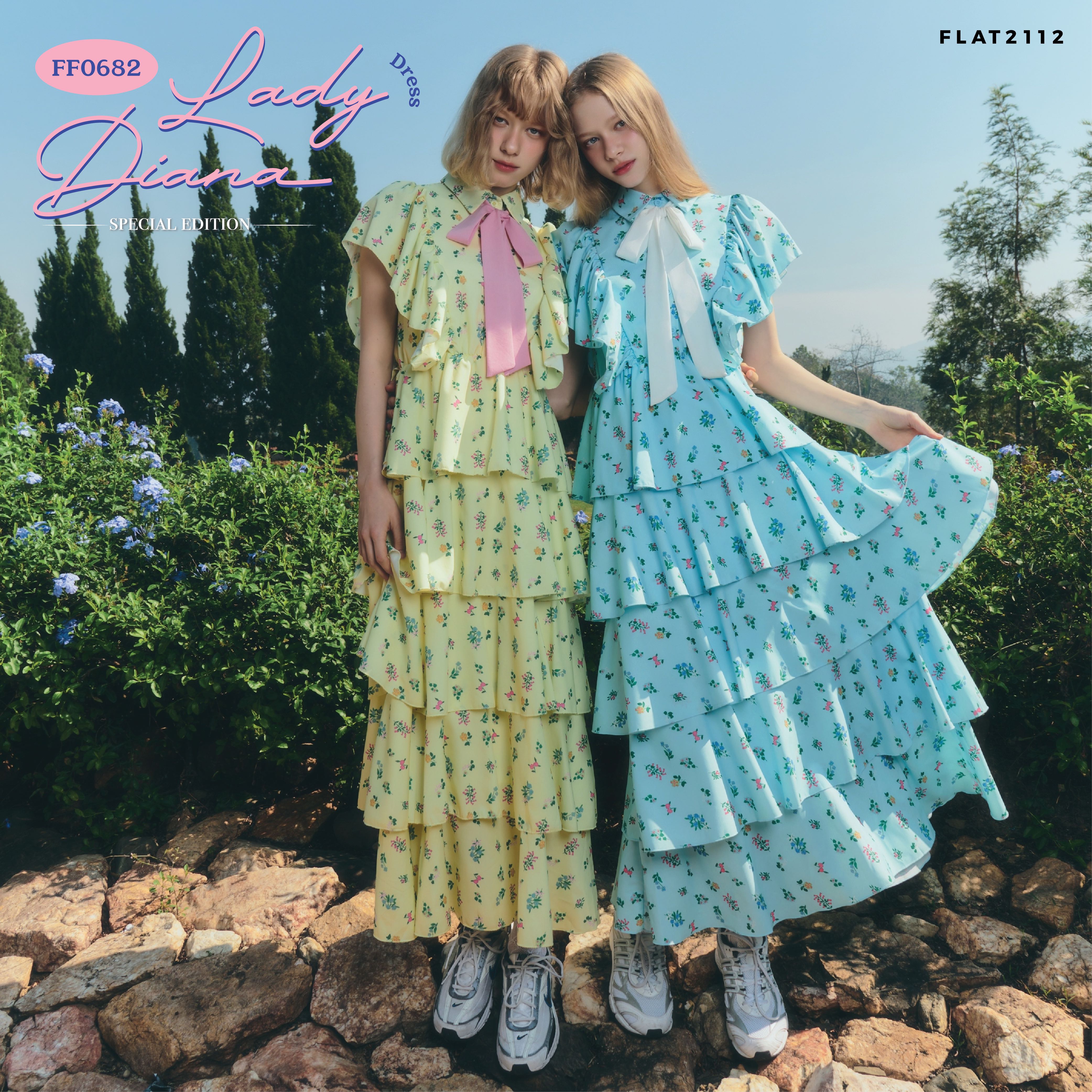 FLAT2112 FF0682 : LADY DIANA DRESS (SPECIAL EDITION)