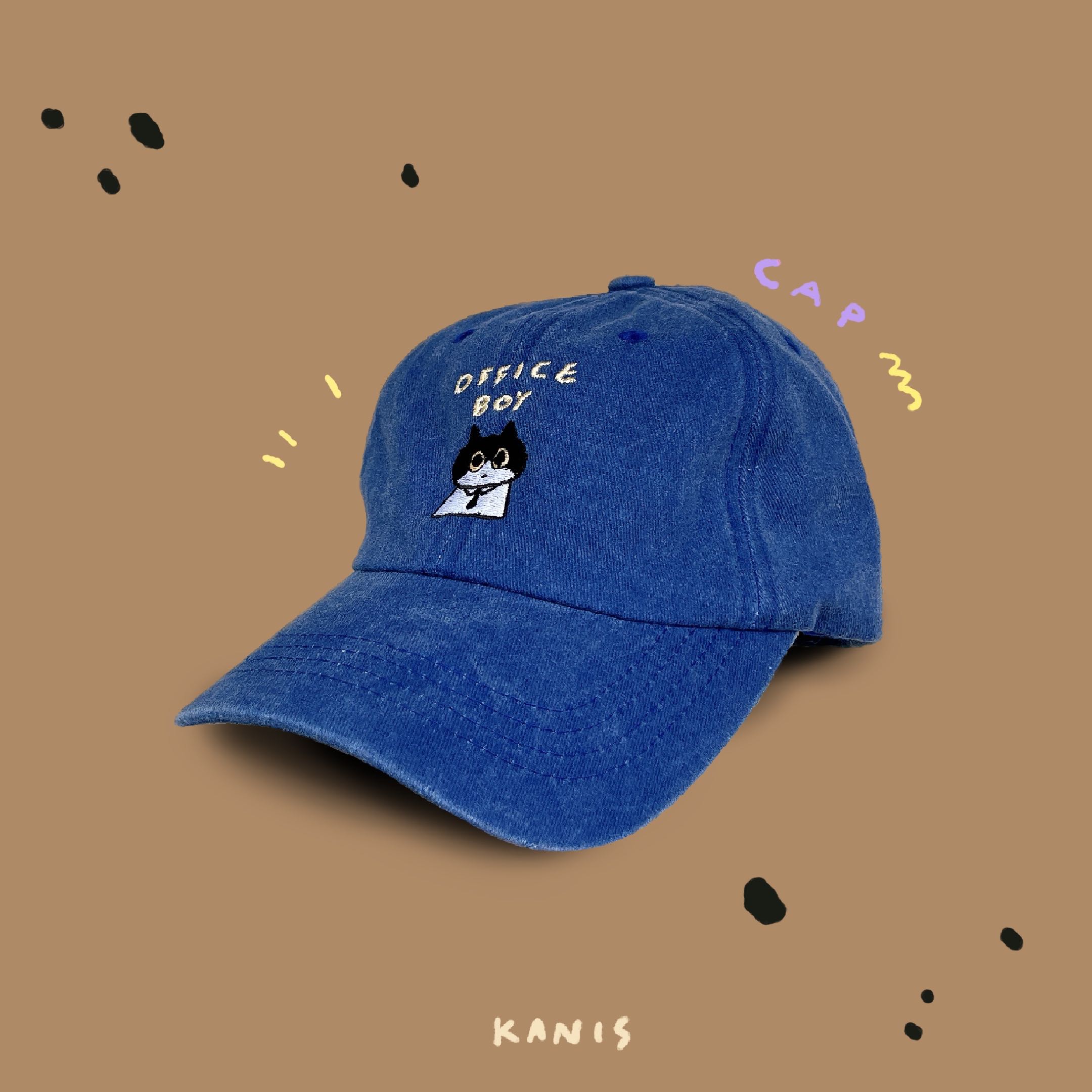 Cap-น้ำเงินฟอก