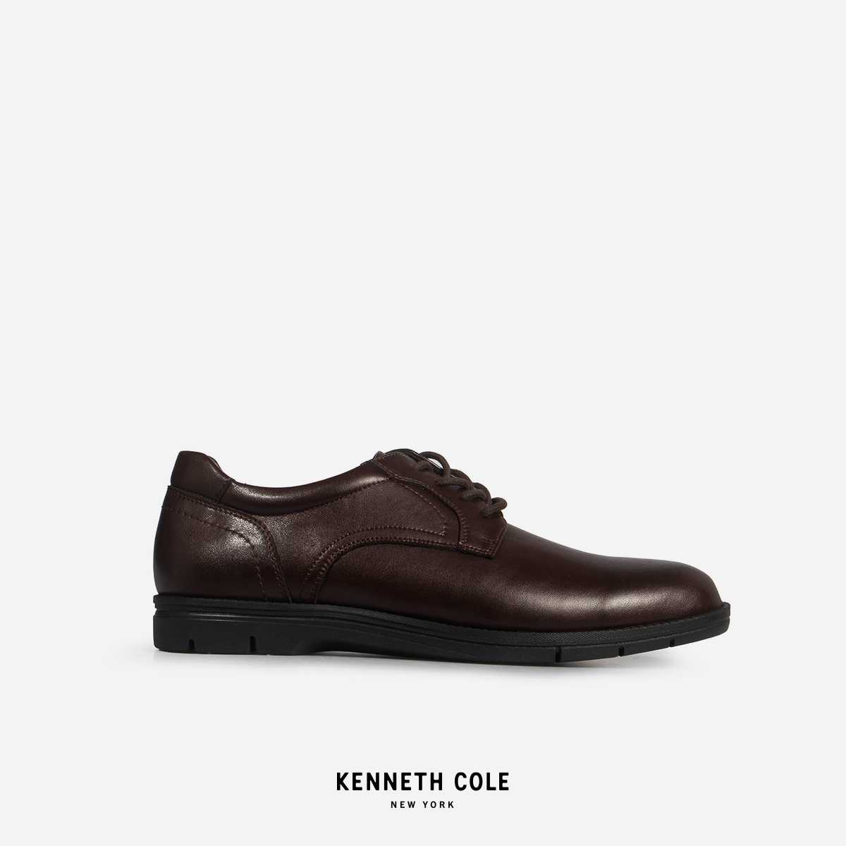 KENNETH COLEรองเท้าผ้าใบผู้ชายรุ่นWIDER FIT DRESS SNEAKER DarkBrownสีน้ำตาลเข้ม(SNK -KS34096LE-202)