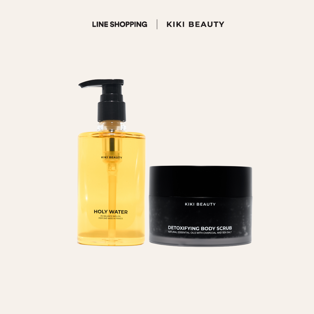 KB Bundle: HOLY WATER Bath Oil & Scrub Mask