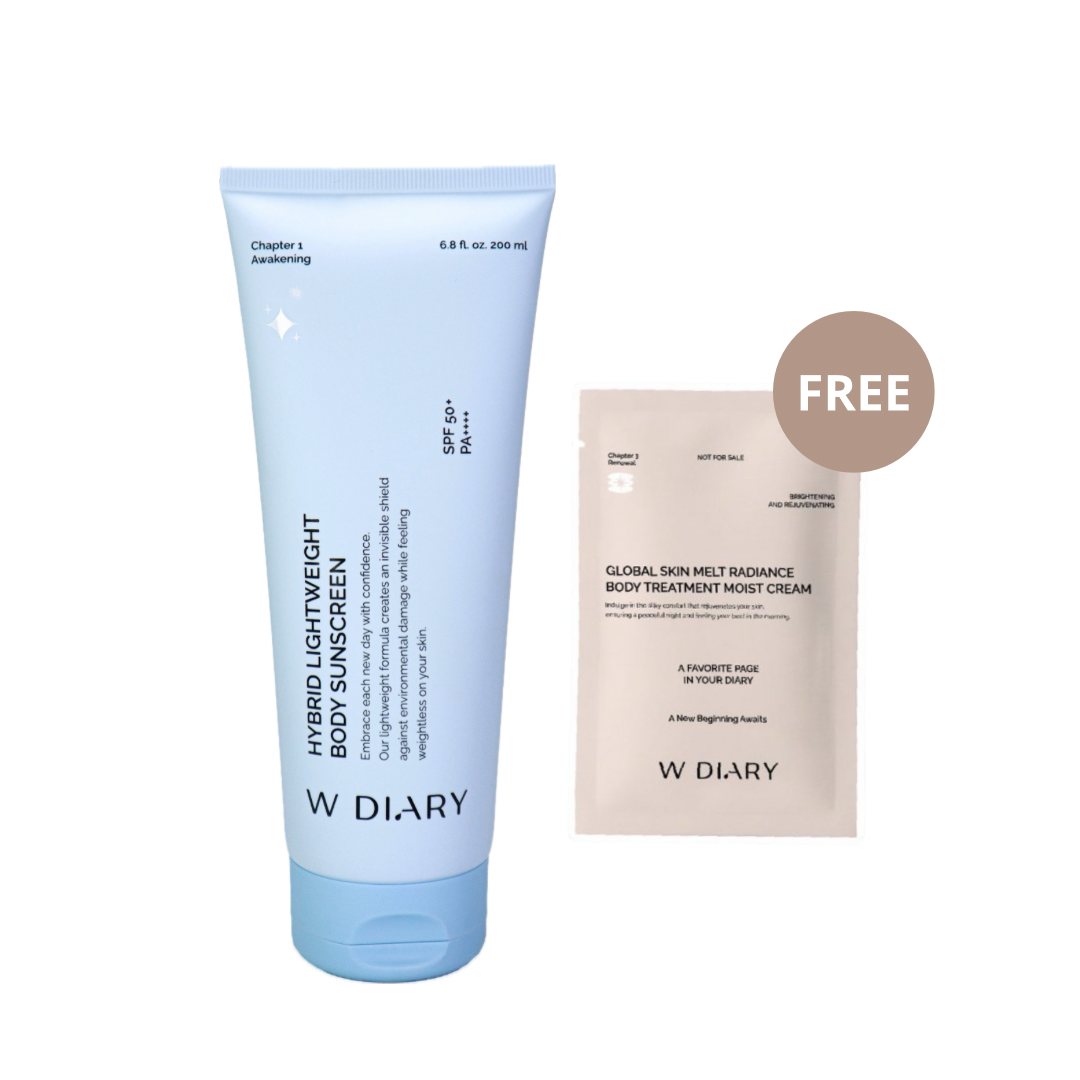 W Diary Hybrid LightWeight Body Sunscreen 200ml.