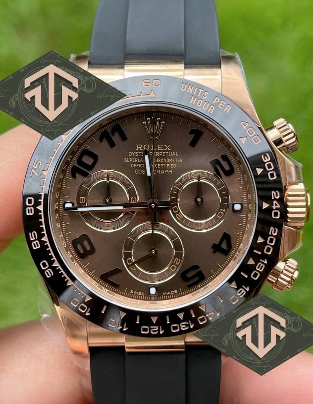 Rolex Daytona Choc Arabic Dial Clean Ref.116515LN