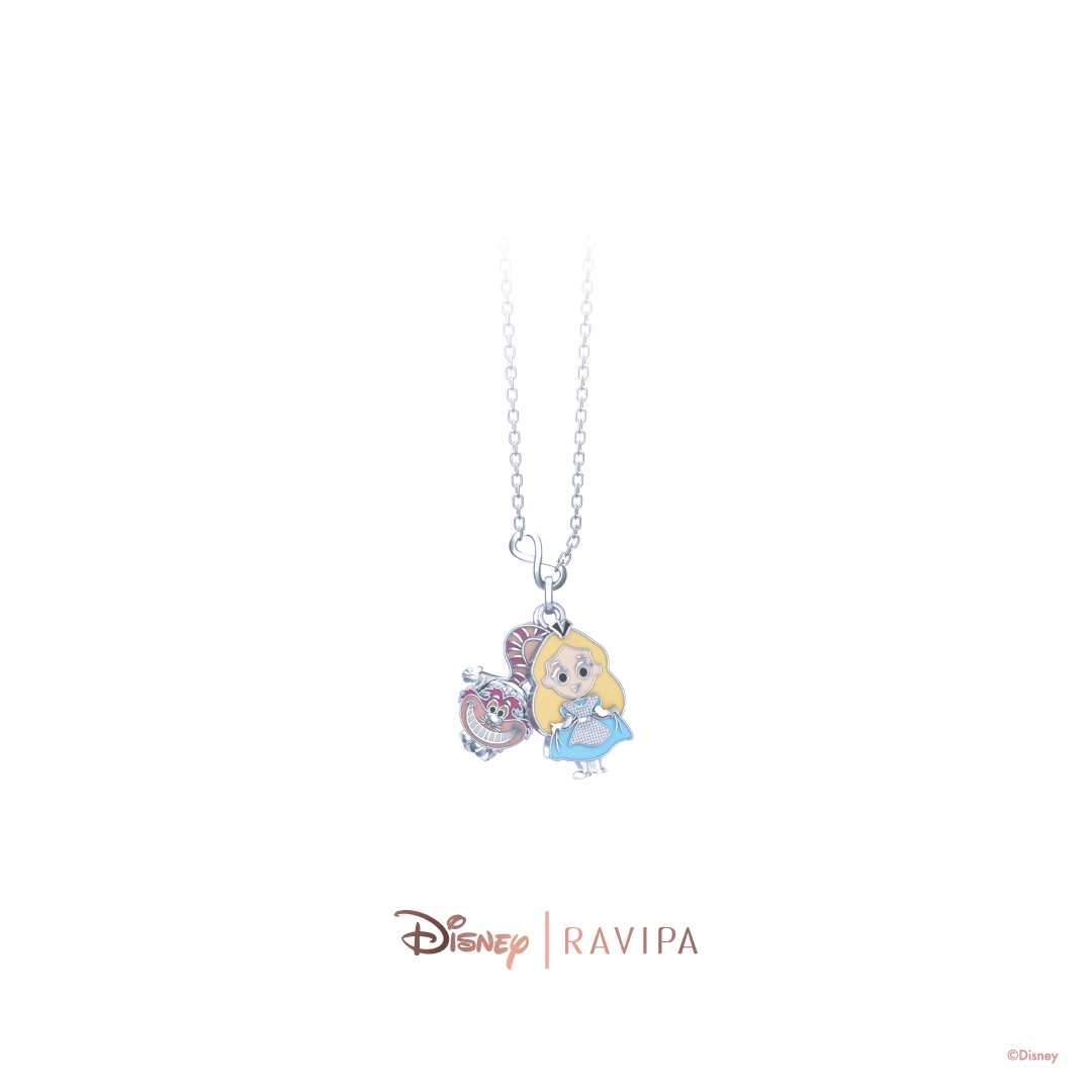 Disney 100 Alice & The Cheshire Cat Necklace