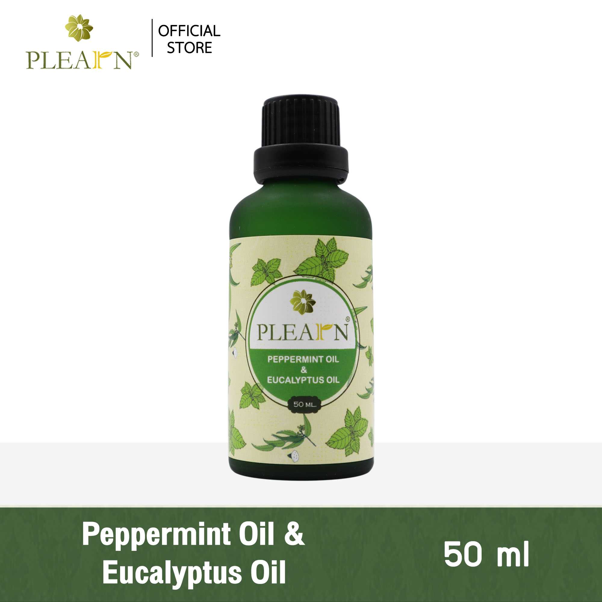 Peppermint Oil & Eucalyptus Oil น้ำมันหอมระเหยเปปเปอร์มินต์ผสมยูคาลิปตัส  ขนาด 50 มล.