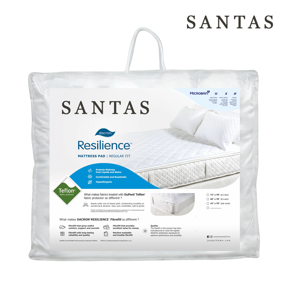 SANTAS ผ้ารองกันเปื้อน Resilience ไม่รัดมุม 6 ฟุต