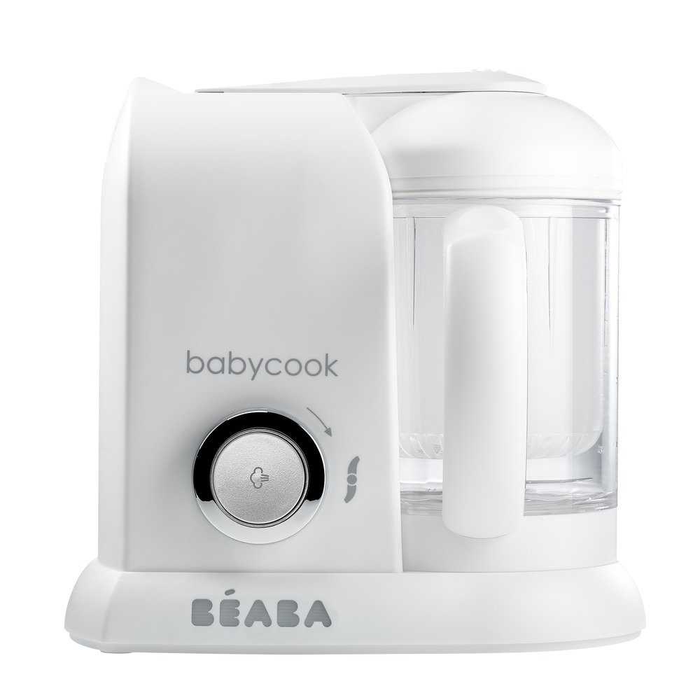 เครื่องนึ่งปั่นอาหาร Babycook® Solo - SILVER WHITE