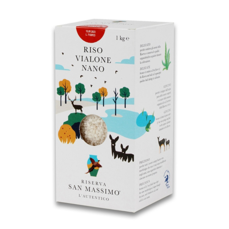 Rice Vialone Nano Riserva San Massimo - 1KG