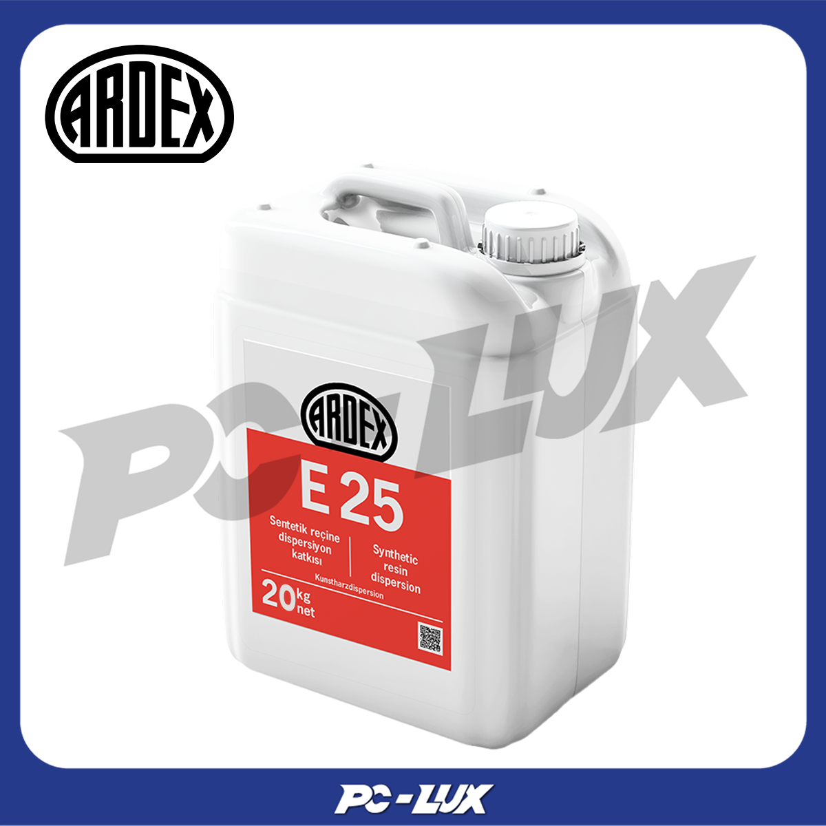 ARDEX E 25 สารเพิ่มประสิทธิภาพ สําหรับ ปูนปรับระดับ 20 กิโลกรัม