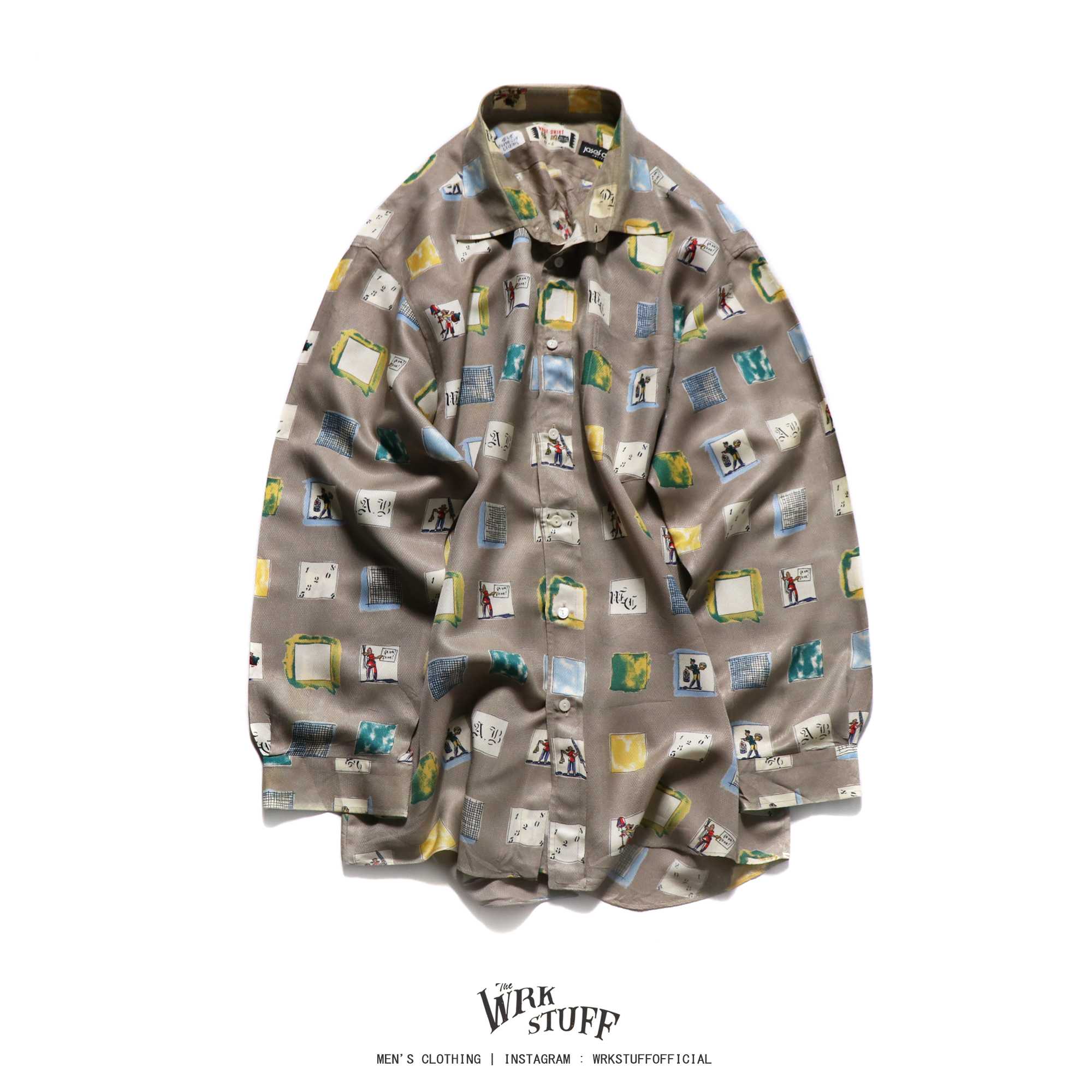 Kobe Shirt x Josef Otten Print Shirt (M)