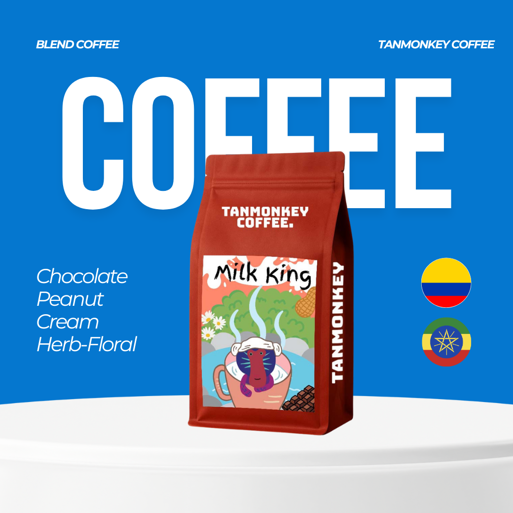 Milk King Blend Coffee Full City