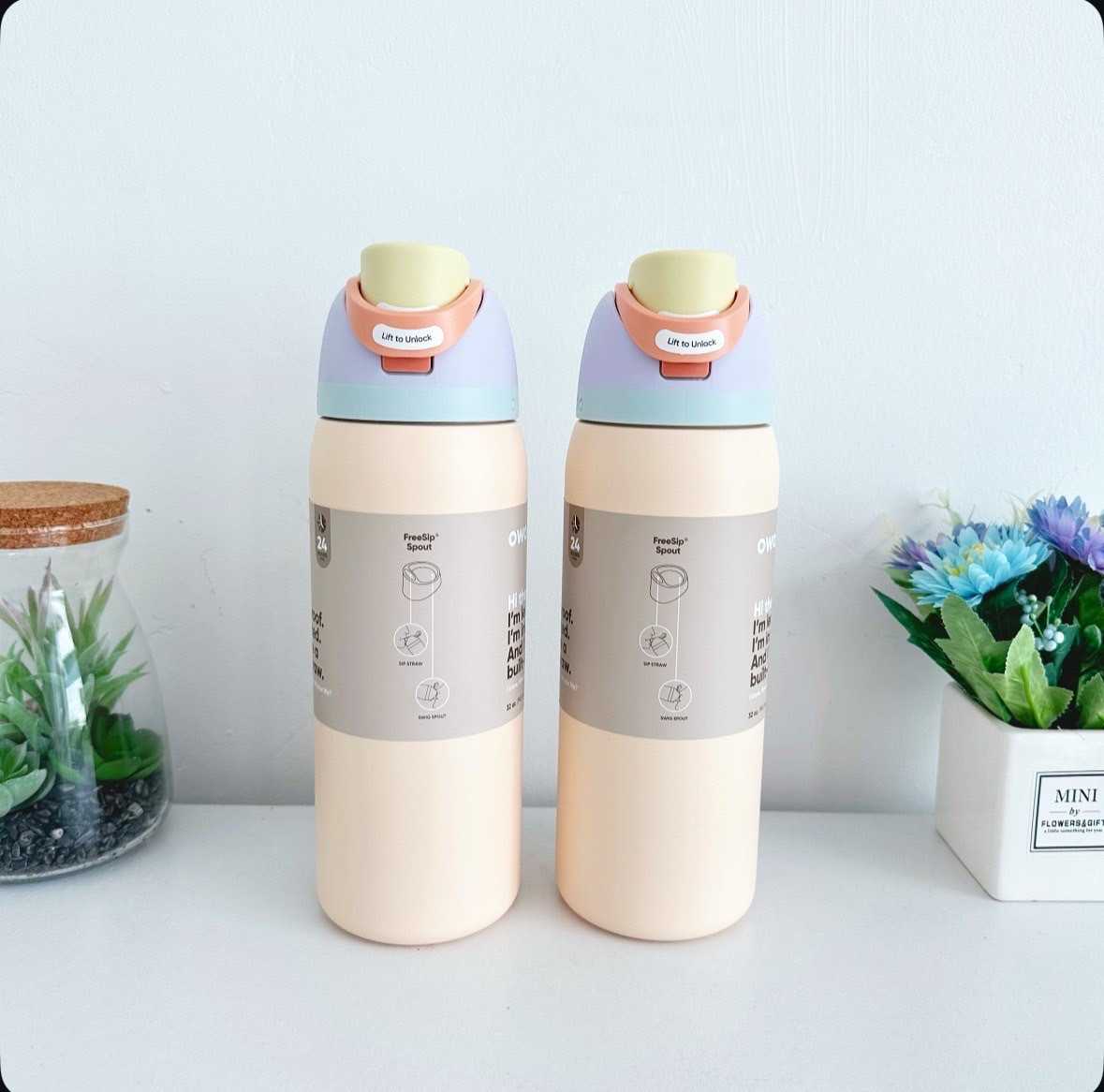 พร้อมส่ง Owala FreeSip 32 oz (  Sandy Shores )