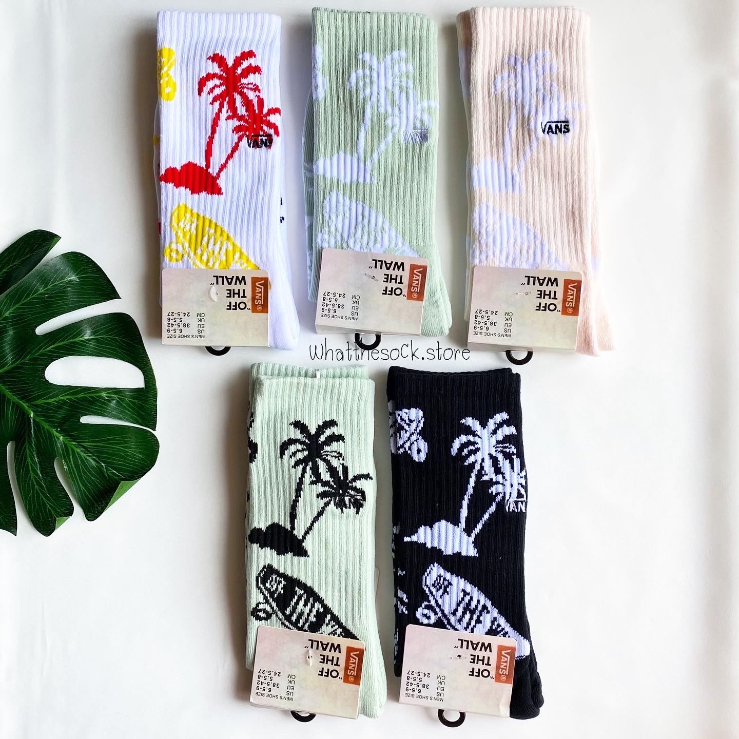 Vans sock ถุงเท้าสตรีท ถุงเท้าข้อยาว พร้อมส่ง‼️