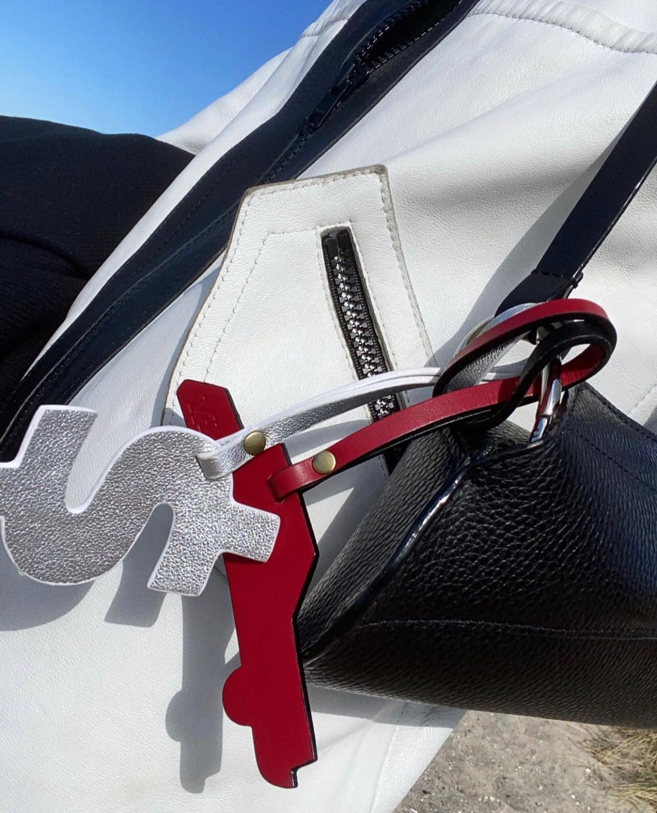 Rally -  Dollar Leather tag