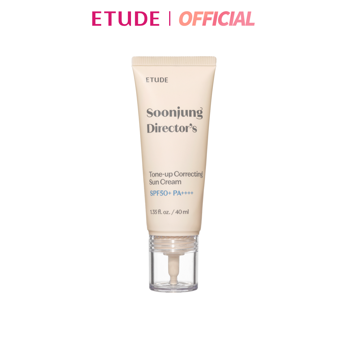 (ซื้อ 1 ลด 20%) ETUDE Soon Jung Director's Tone-up  Sun Cream SPF50 PA +++